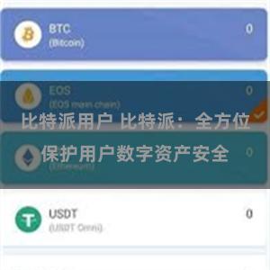 比特派用户 比特派：全方位保护用户数字资产安全