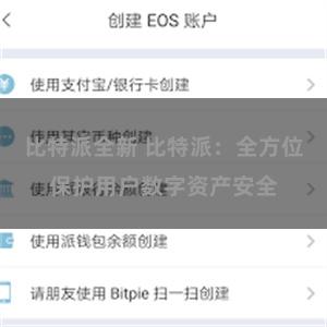 比特派全新 比特派：全方位保护用户数字资产安全