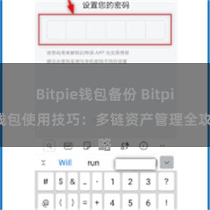 Bitpie钱包备份 Bitpie钱包使用技巧：多链资产管理全攻略