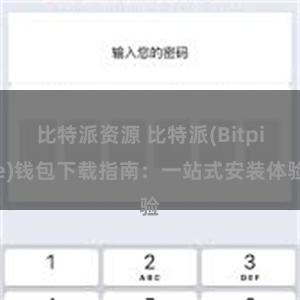 比特派资源 比特派(Bitpie)钱包下载指南：一站式安装体验