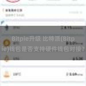 Bitpie升级 比特派(Bitpie)钱包是否支持硬件钱包对接？