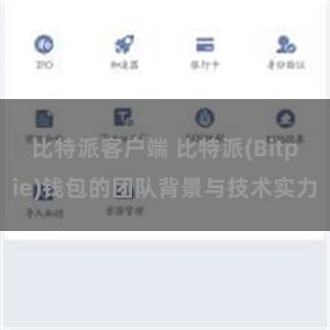 比特派客户端 比特派(Bitpie)钱包的团队背景与技术实力