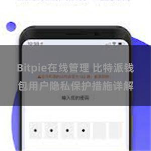 Bitpie在线管理 比特派钱包用户隐私保护措施详解