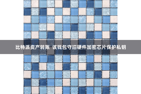 比特派资产转账  该钱包守旧硬件加密芯片保护私钥