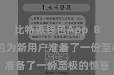 比特派钱包App  Bitpie钱包为新用户准备了一份至极的惊喜