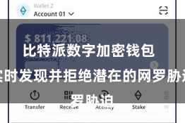 比特派数字加密钱包  实时发现并拒绝潜在的网罗胁迫