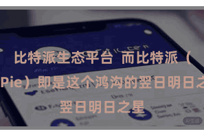 比特派生态平台  而比特派（BitPie）即是这个鸿沟的翌日明日之星