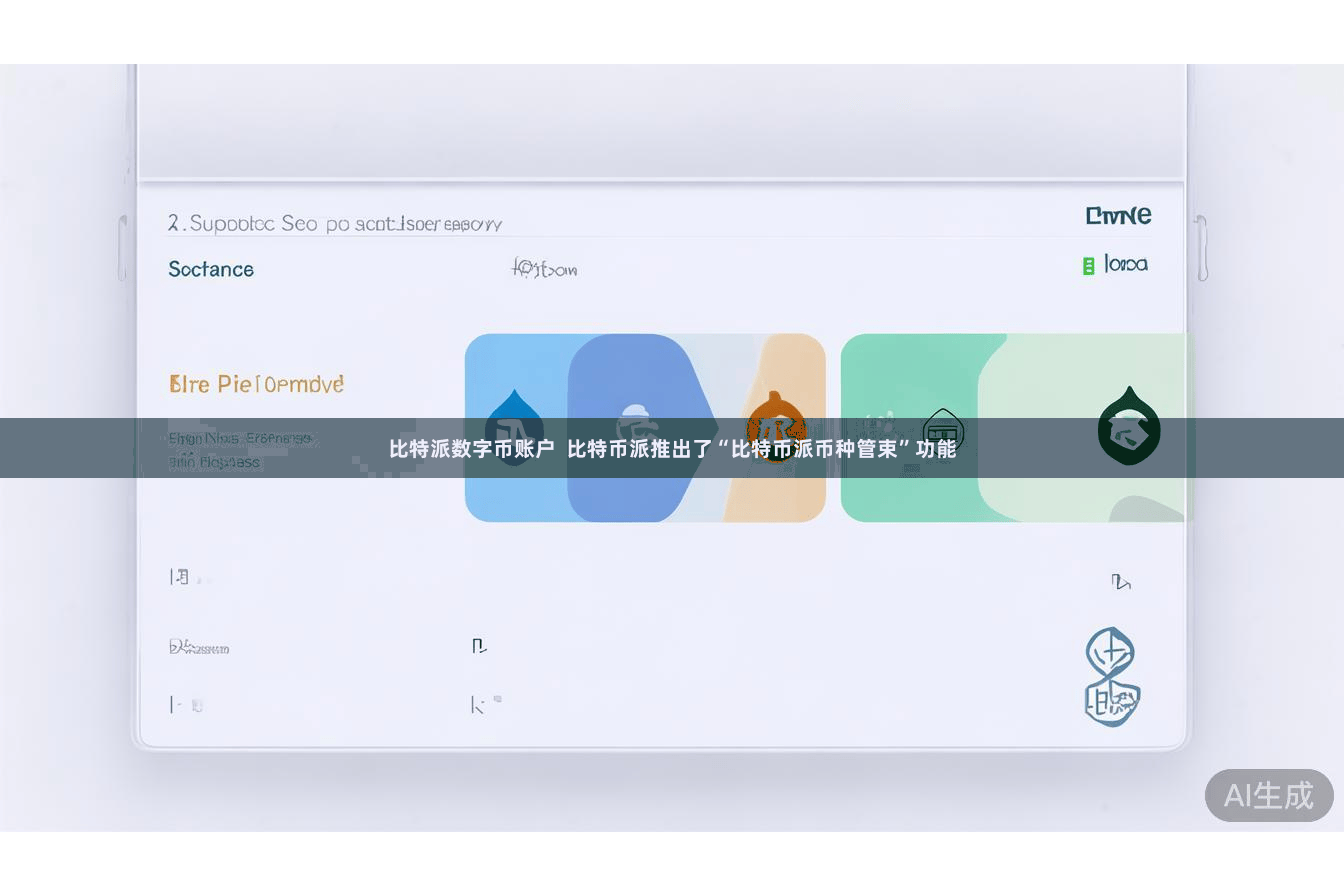 比特派数字币账户  比特币派推出了“比特币派币种管束”功能